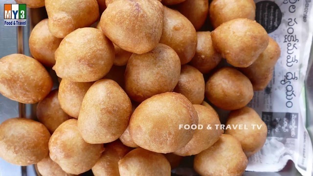 'MYSORE BAJJI  - MOST COMMON ROAD SIDE FOOD IN INIDA - 4K VIDEO - ANDHRA STREET FOOD'