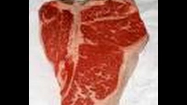 'RAW T-BONE STEAK FREEZE DRIED Harvest Right Home Freeze Dryer Dried FOOD STORAGE Meat emergencies'