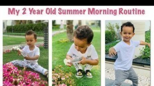 'Summer MORNING ROUTINE Of My 2 Year Old (In HINDI With English Subs)'