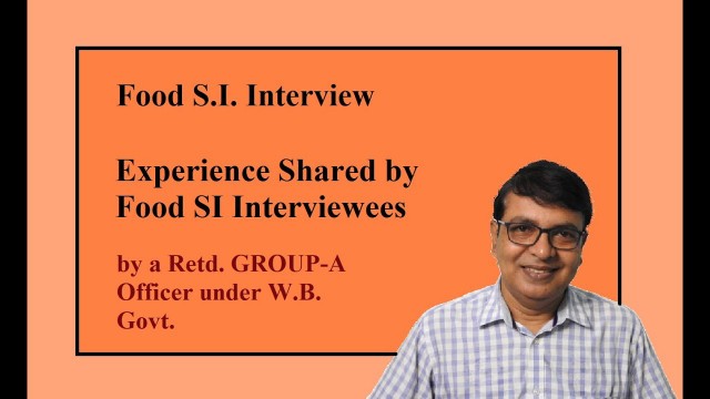 'Experience Shared by Food SI Interviewees'