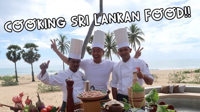 'COOKING SRI LANKAN FOOD WITH SRI LANKANS IN SRI LANKA! | Vlog #108'