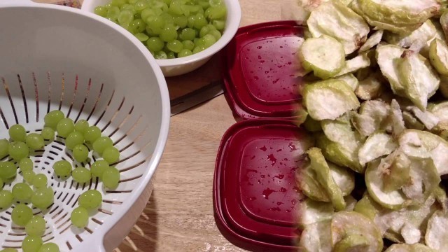 'Grapes Freeze Dried video and Tips How to Cut them Home Freeze Dryer'