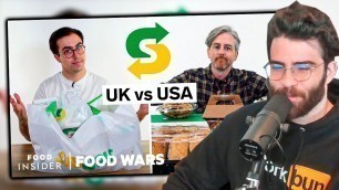 'HasanAbi Reacts to US vs UK Subway | Food Wars'