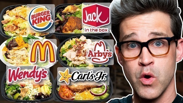 'Who Makes The Best Fast Food Salad? Taste Test'