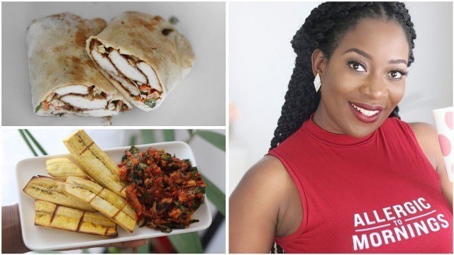 'What I Eat In A Day | To Lose Weight | Nigerian Diet'