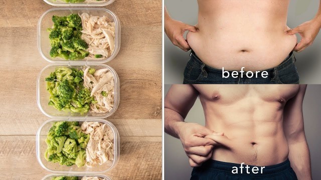 'How To Meal Prep to Lose Belly Fat'