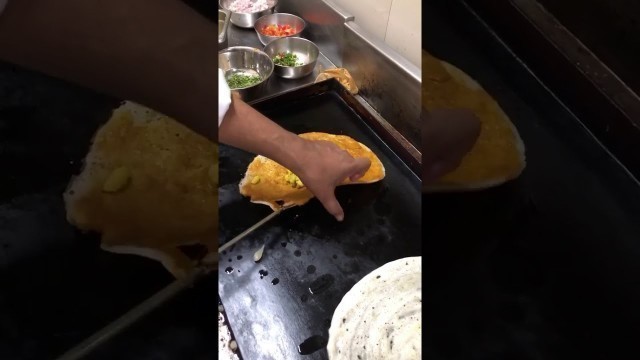 'Mysore Masala Dosa || Indian street food best food #food #shorts'