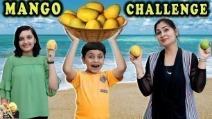 'MANGO CHALLENGE | Summer Masti | #funny comedy | Aayu and Pihu Show'