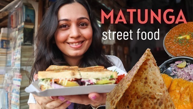 'Exploring MATUNGA street food & restaurants | Mumbai Food Vlog'