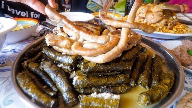 'Eating The BEST FOOD in Lebanon - Massive Family Lunch!'