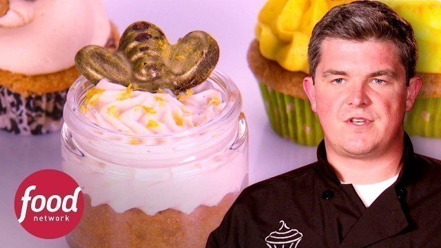 'Sorprende con cupcakes horneados en vasos de vidrio | Cupcake Wars | Food Network Latinoamérica'