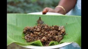 'Tasty Mutton Lungs Sukka Recipe/ My Village My Food'