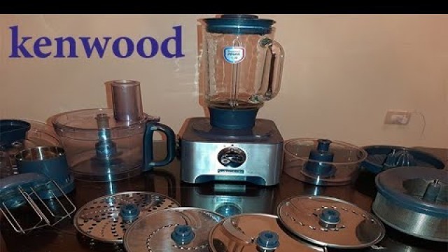 'محضرة طعام كينوود ١٠٠٠ وات /36 وظيفة/لكل اللى سئلنى عليه/  kenwood Multipro Food processor'