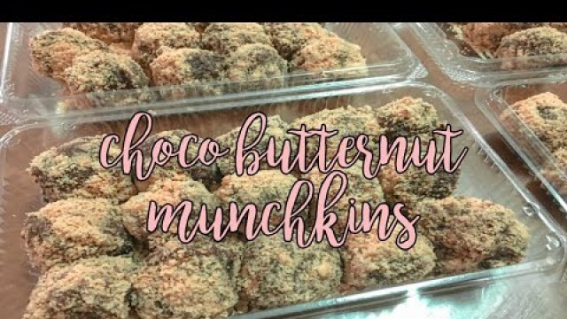 'another birthday surprise!! choco butternut munchkins'