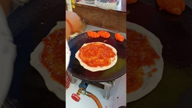 'Vegetable Frankie | Mumbai Street Food | फ्रेंकी मसाला  | Tawa Fry Frankie #Shorts'