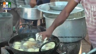 'MYSORE BAJJI | POPULAR BREAKFAST IN INDIA | KAKINADA STREET FOOD street food'