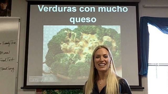 'Food Song in Spanish with words'