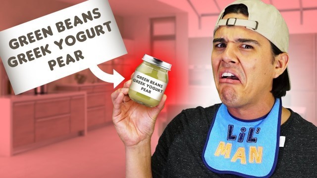 'Baby Food Taste Test Challenge!'