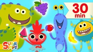 'Songs About Food | Kids Songs Collection | Super Simple Songs'