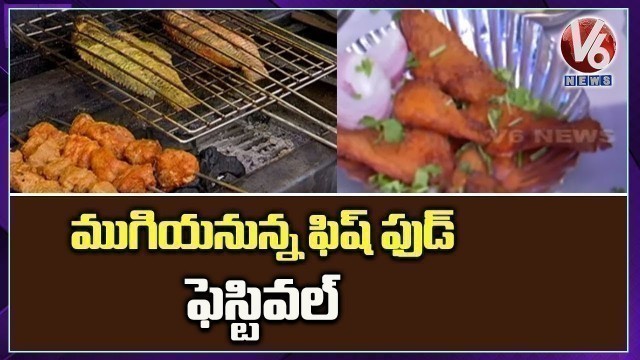 'Last Day Of Fish Food Festival At NTR Stadium | V6 News'