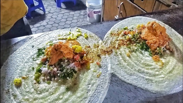 'Mysore Masala Dosa Making | South Indian Street Food | Morning Breakfast Recipes | Street Food India'