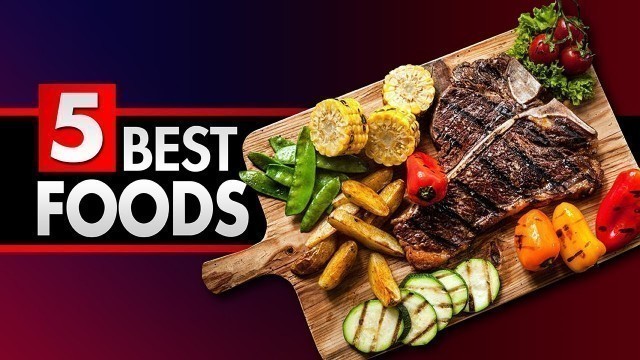 '5 BEST Foods To Increase Testosterone Naturally'