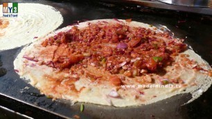 'Mysore Masala Dosa (Mumbai Roadside Recipe) | FOOD & TRAVEL TV'