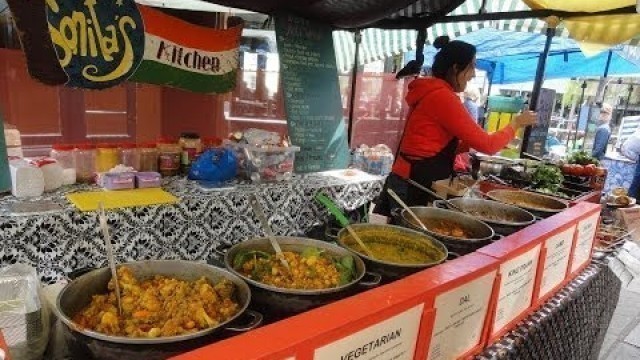 'Sonita\'s Kitchen - A Healthy North Indian Punjabi Street Food Stall in Camden Lock Market, London.'