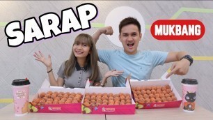 'MUKBANG - CHOCO BUTTERNUT MUNCHKINS (DUNKIN DONUTS)'