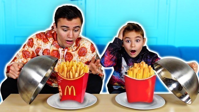 'Prank Food VS Real Food Challenge!!!'