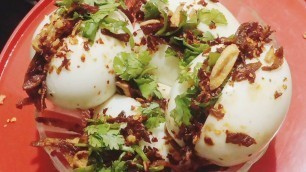 'Egg bejo/Atho egg masala/Burmese egg bejo/Street food/Egg recipes/snacks/tamil'