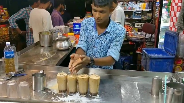 'Kochi\'s famous KULUKI SARBATH | Boost | Indian Street Food'