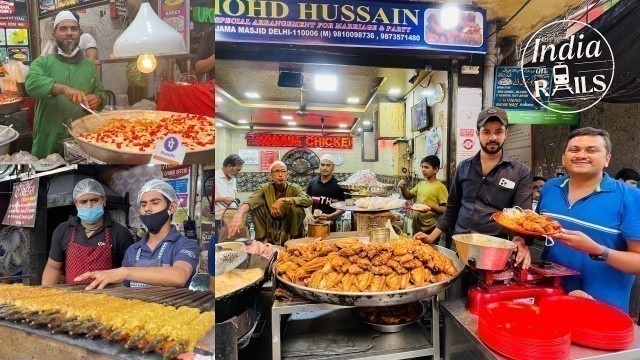 'Delhi Street Food | Best Non Veg Street Food from Jama Masjid, Old Delhi | IOR EP #5'