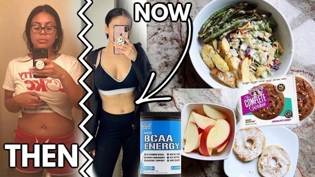 'WHAT I EAT IN A DAY TO LOSE WEIGHT! *quick & easy meals*'