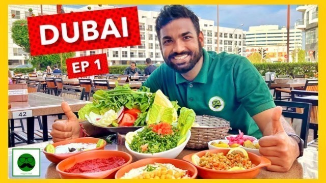 'Best VEG Food in DUBAI | Falafel, Hummus & More | Veggie Paaji'