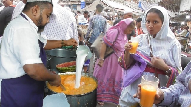 '1000 Glass Finished within an Hour | Watermelon Milk Sharbat 25 rs | Mumbai Street Food'