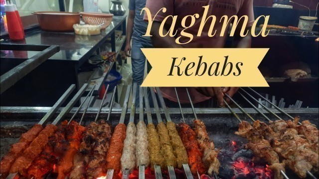 'YaGhMa Kebabs|Delhi style Kebabs @ Kochi|Juicy Tikka|Quick bites . #food # Shorts #kerala #foodie'