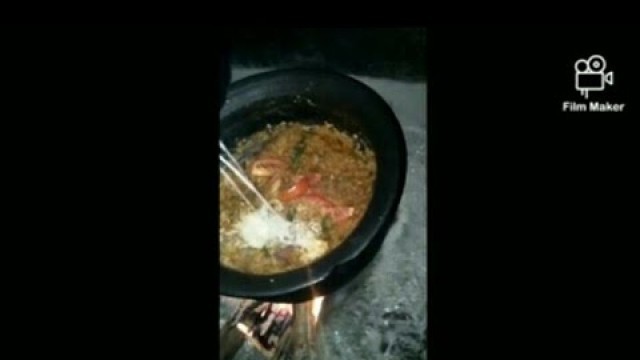 'මුං පියලි / mung bean curry sri lanka with wood fire #shorts'