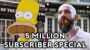 'Binging with Babish 5 Million Subscriber Special: Recreating Homer Simpson\'s NOLA Food Tour'