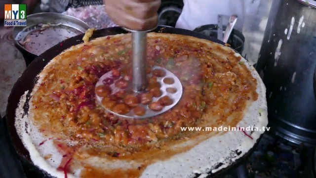 'MYSORE MASALA DOSA MAKING | BREAKFAST RECIPES street food'