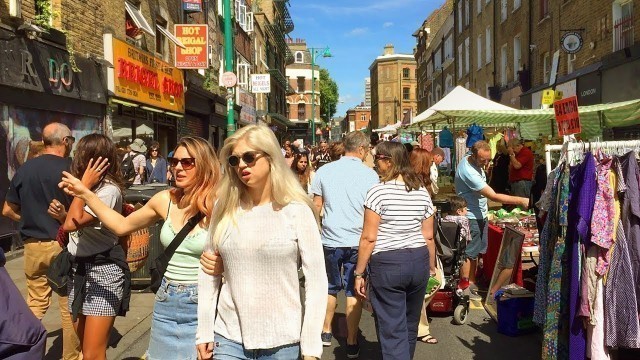 'Walking London\'s BRICK LANE MARKET'