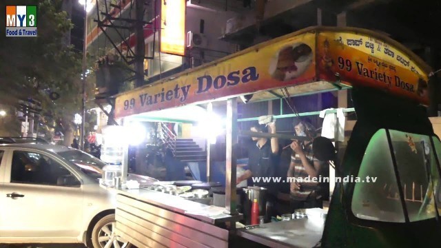 'FOOD ON WHEELS | MYSORE MASALA DOSA | HYDERABADI STREET FOODS | STREET FOODS 2016 street food'