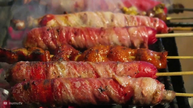 'Philippines Street Food - IHAW IHAW (Grilled Street Food)'