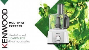 'Discover Kenwood MultiPro Express | FDP65 Food Processor White'