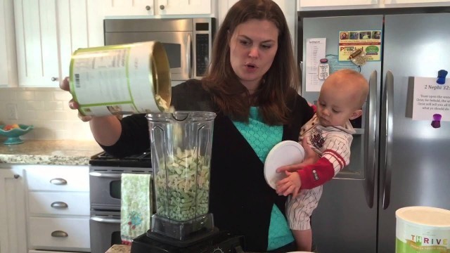 'Baby Food Using Thrive Freeze-Dried Veggies'