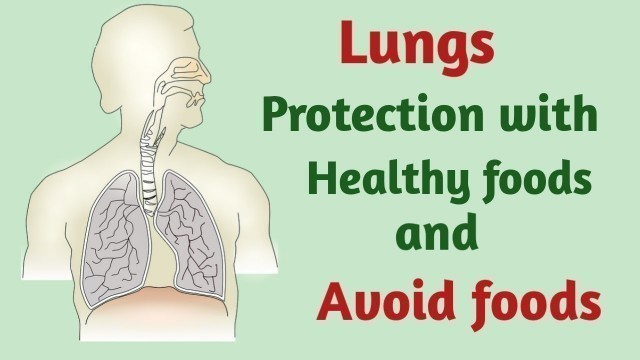 'lungs protection with healthy foods and Avoid foods/ MS Health Tips'