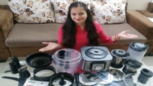 'Inalsa Food Processor INOX 1000-Watt | FULL REVIEW by Banker Chintamani | Best Food Processor'