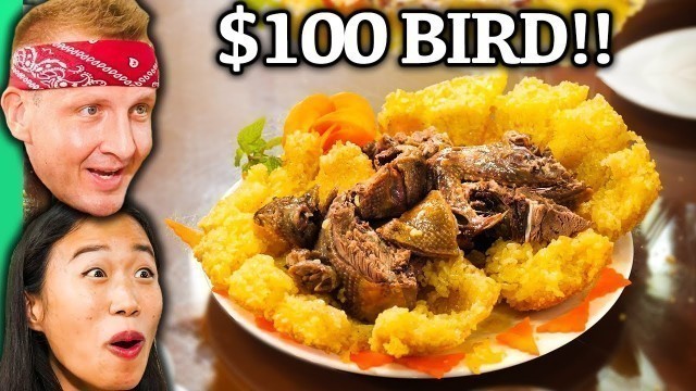 '$10 Bird VS $100 Bird!! RARE Vietnamese Street Food!!'