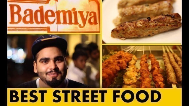 'Best Street Food of India | Bademiya in Mumbai | Eat Seekh Kebab, Baida Roti'