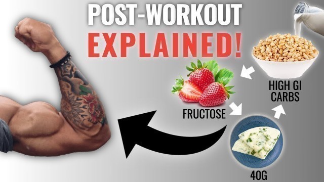 'The Best Science-Based Post Workout Meal To Build Muscle (EAT THIS!)'